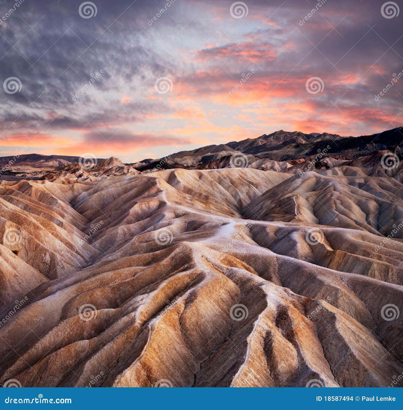 zabriskie point ridges