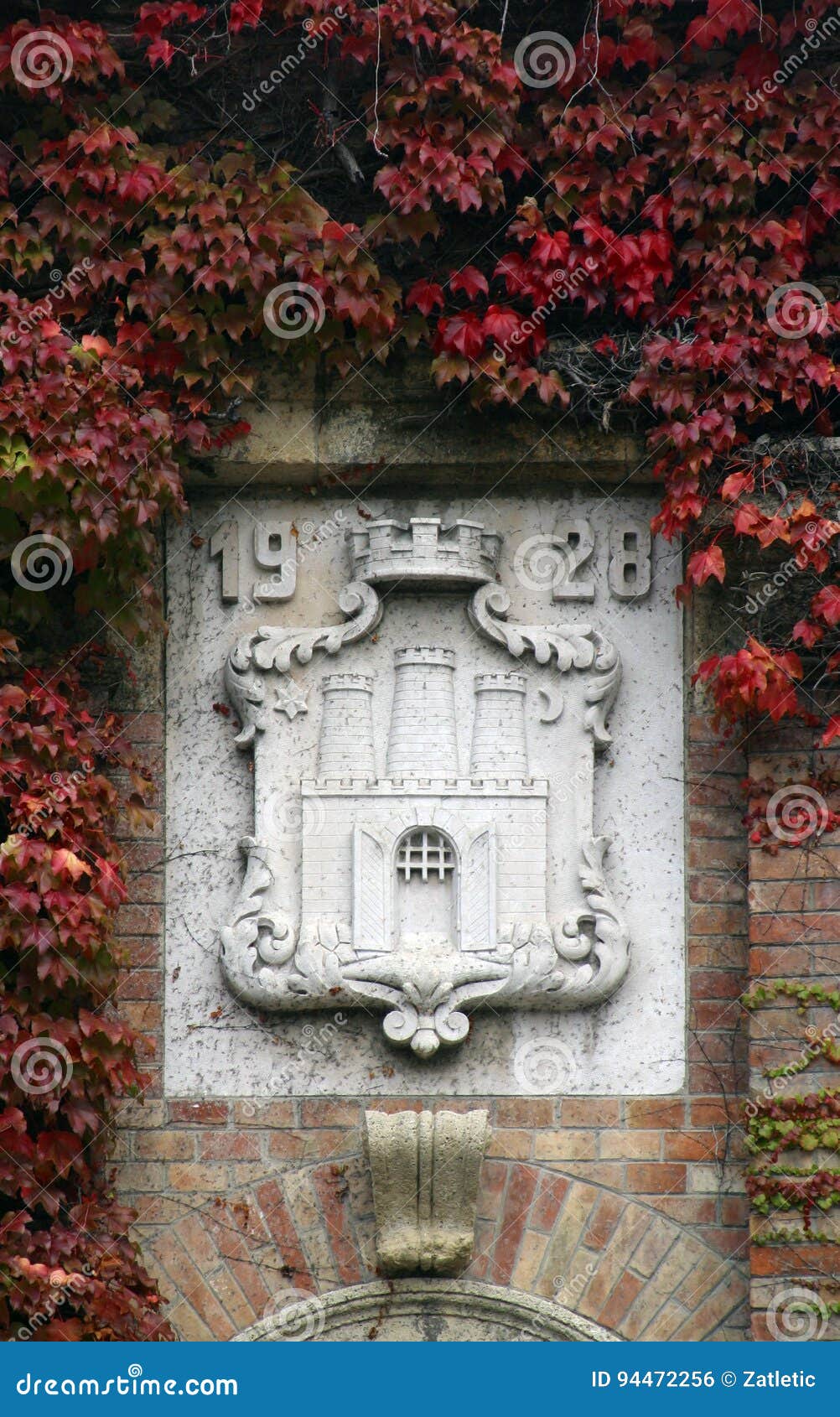 Zagreb, escudo de armas. Emblema de la ciudad de Zagreb