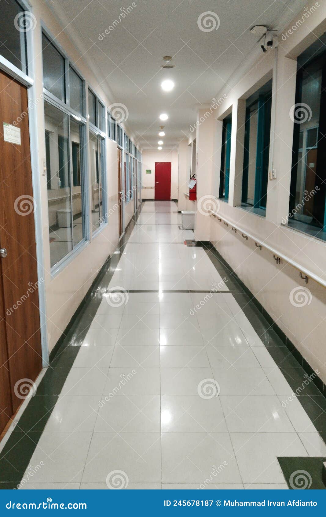 Zainab Hospital Pekanbaru Corridor Stock Image Image of zainab, place