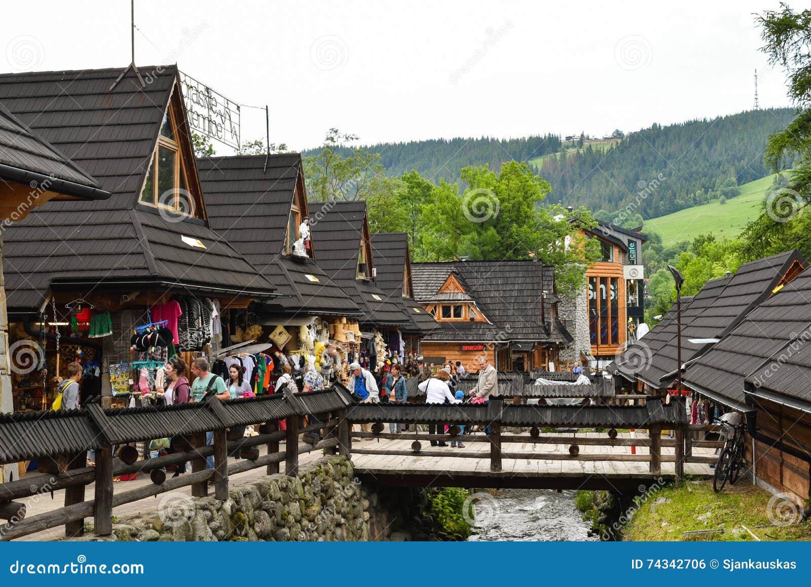 Zakopane, Polonia fotografia editoriale. Immagine di polonia 74342706