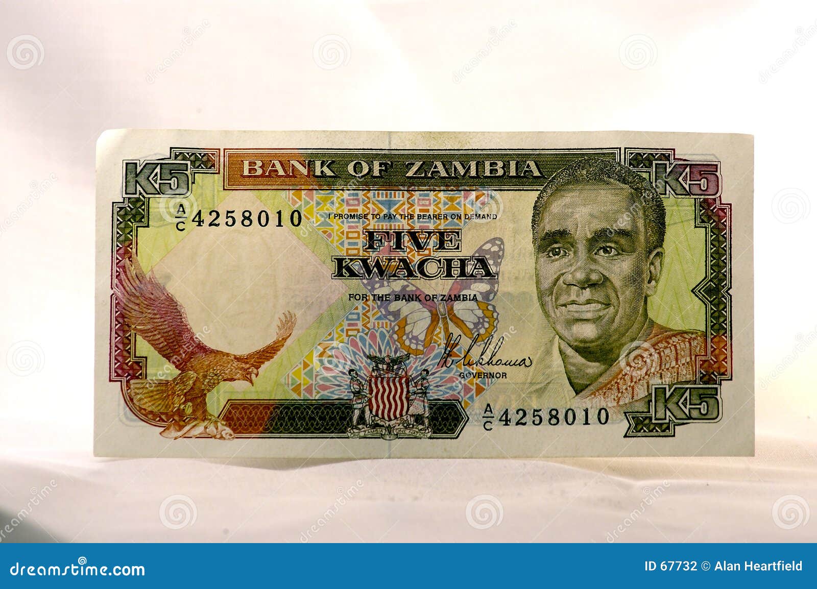 Zambian Money stock photo. Image of spend, african, bills 67732