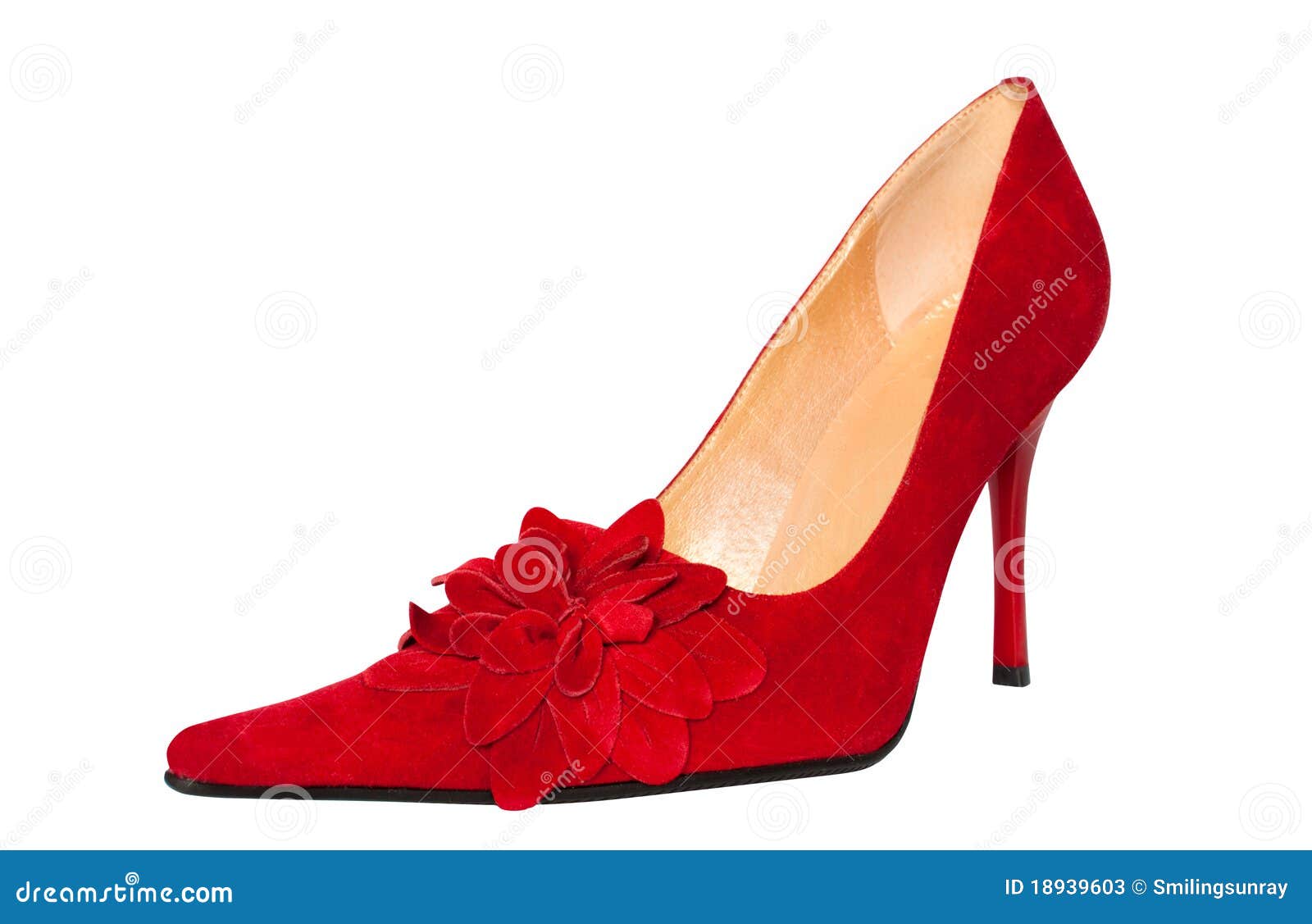 Zapato rojo imagen de archivo. Imagen de alto, zapatos 18939603