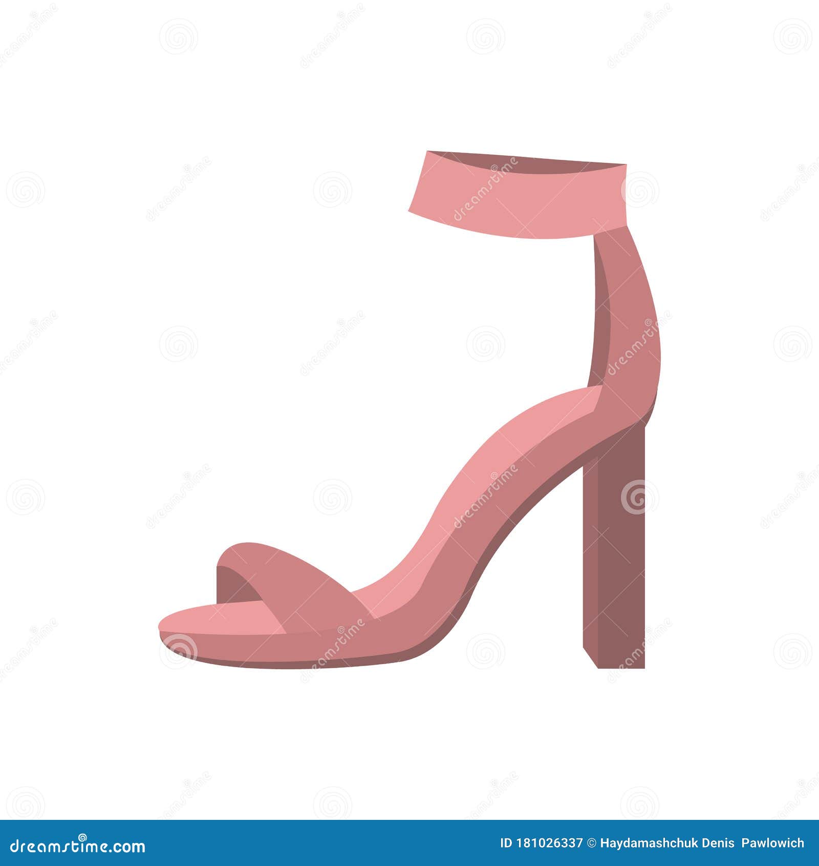 Zapatos Coloridos Para Mujeres. Tacones Altos Estiletto Para Mujeres  Calzado De Moda Para Niñas. Ilustración del Vector - Ilustración de  muchacha, conjunto: 181026337