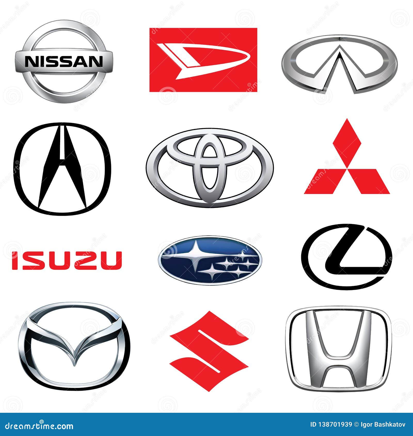 Japan Racing Badge Emblem Badge Motorsport Honda Toyota Nissan Mazda 