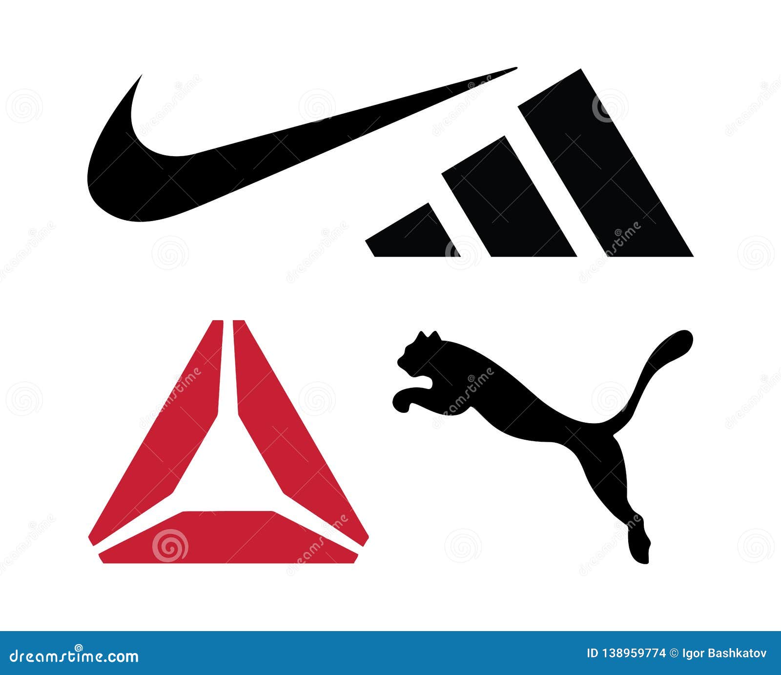 nike adidas puma logo