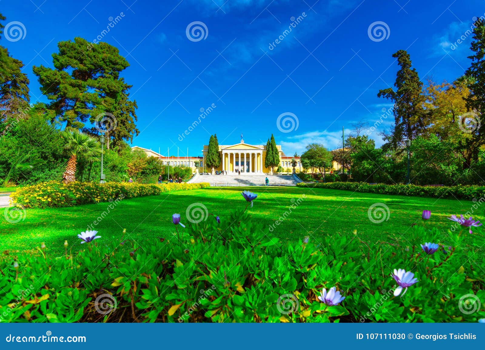 Zappeion Hall In The National Gardens In Athens Greece Zappeion