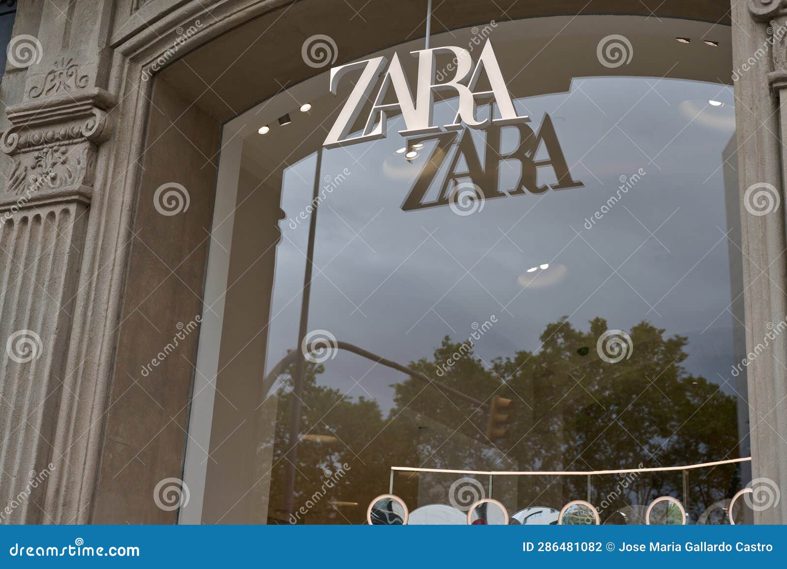 ZARA Logo For Spanish Clothing Stores Editorial Image | CartoonDealer ...