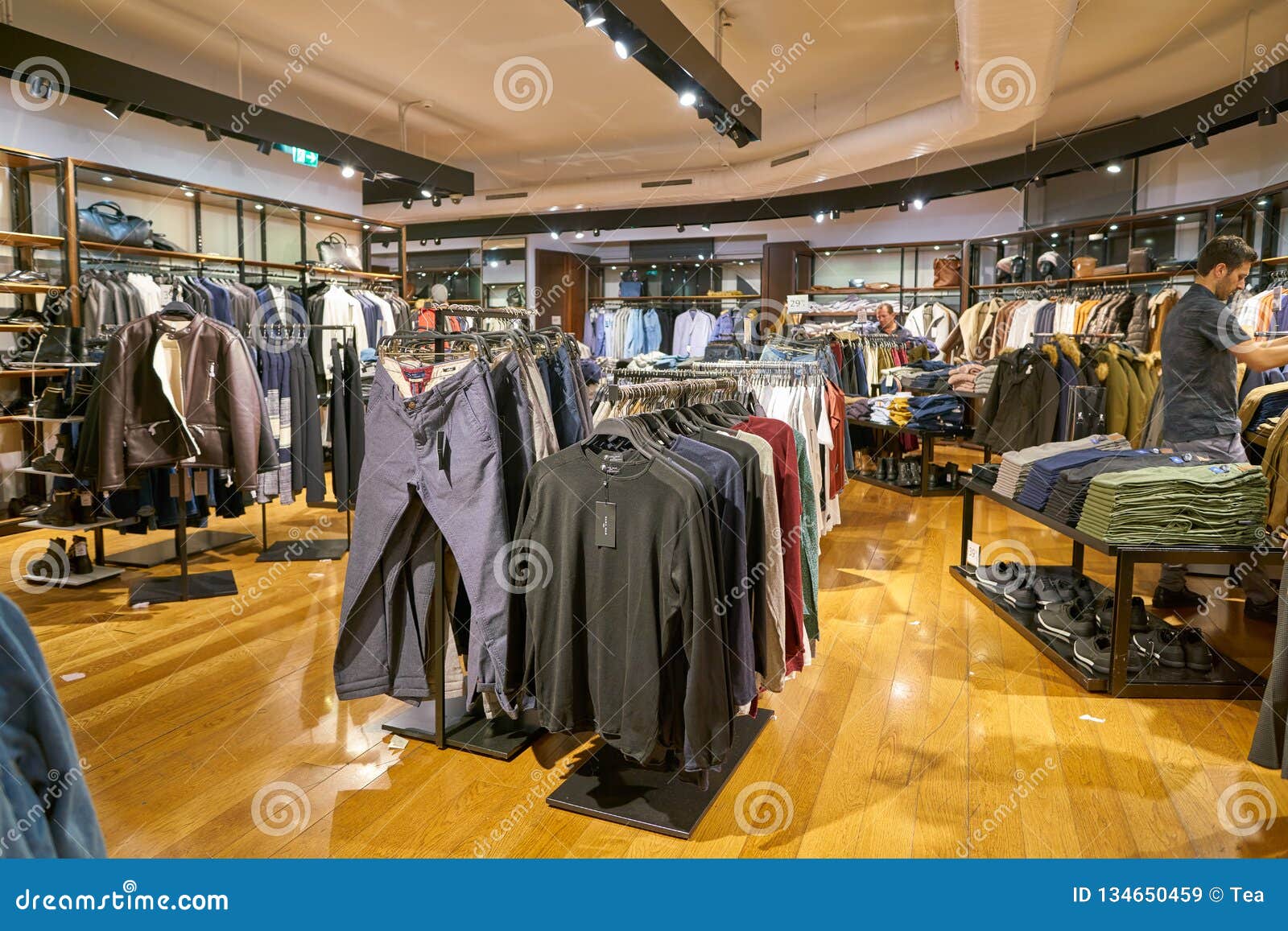 Zara editorial stock image. Image of market, clothes - 134650459