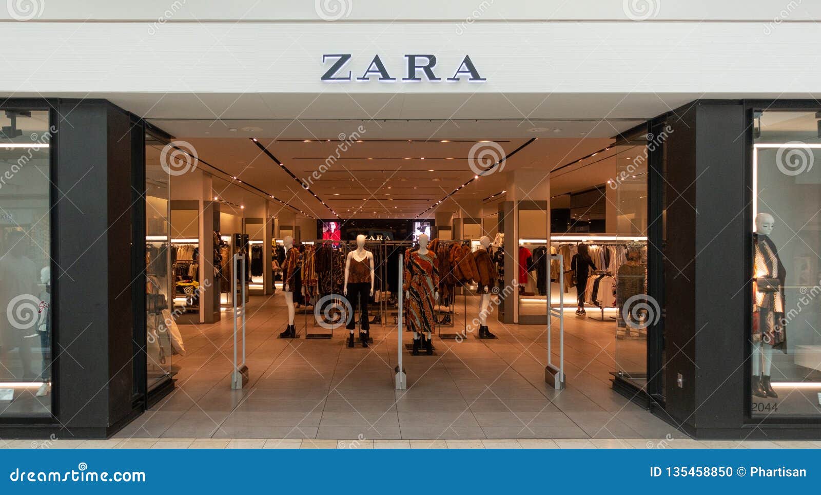 Zara is a Spanish Fashion Retailer, Founded In1975. Editorial Image ...