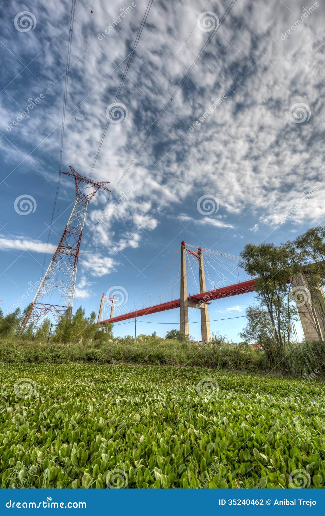 zarate brazo largo bridge, entre rios, argentina