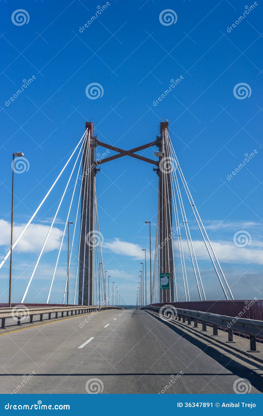 zarate brazo largo bridge, entre rios, argentina