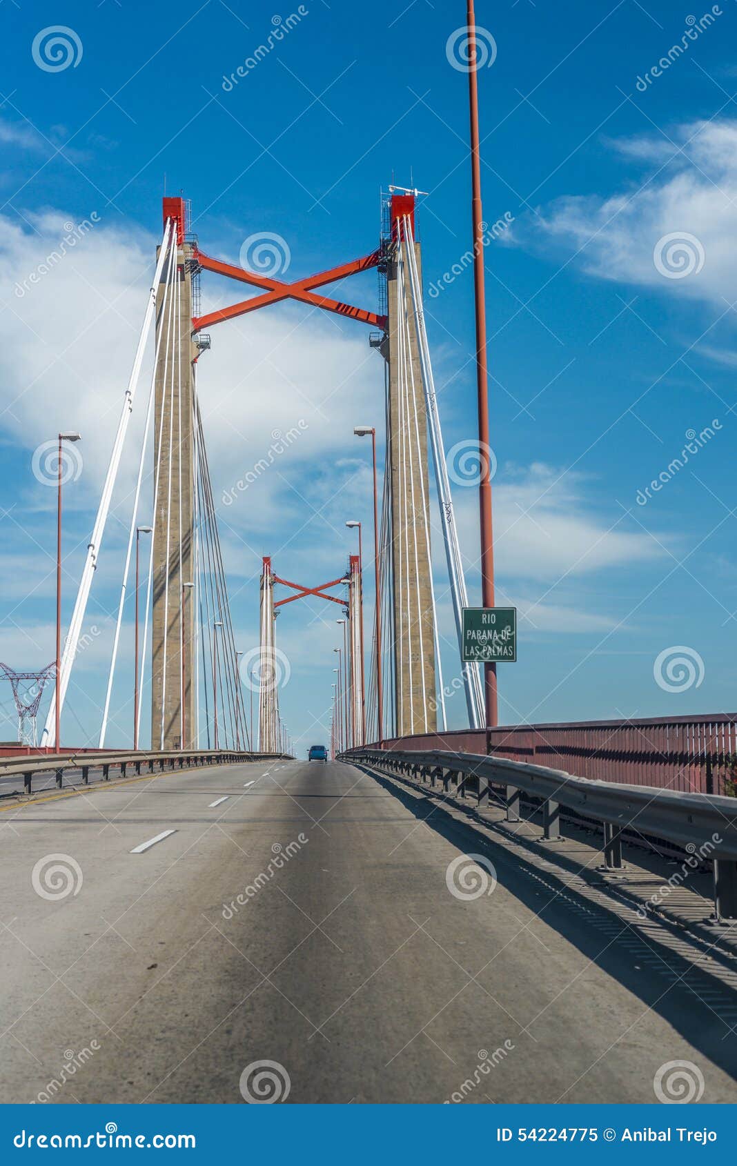 zarate brazo largo bridge, entre rios, argentina