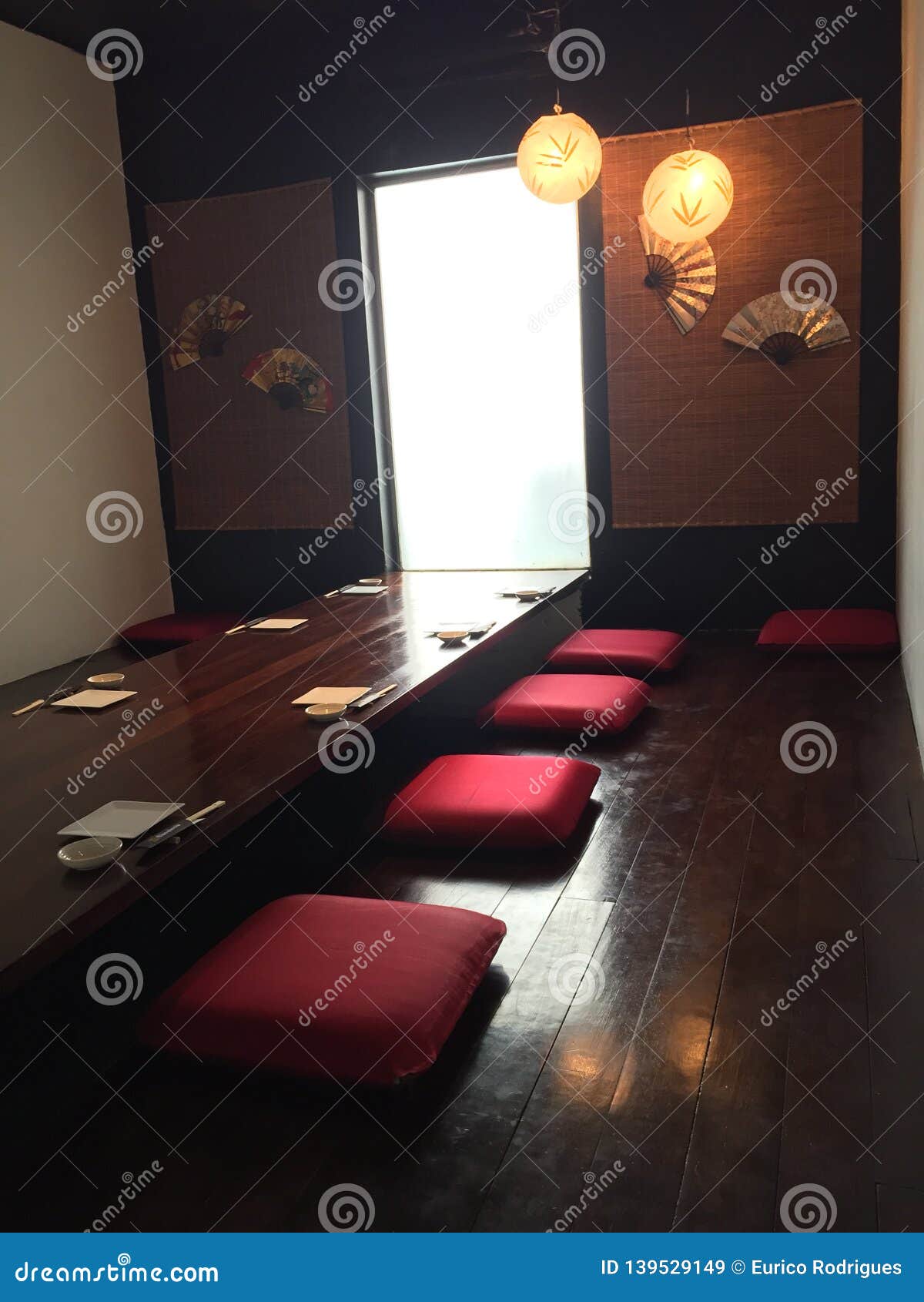 Traditional Japanese Seating Style At Nihonbashi Restaurant