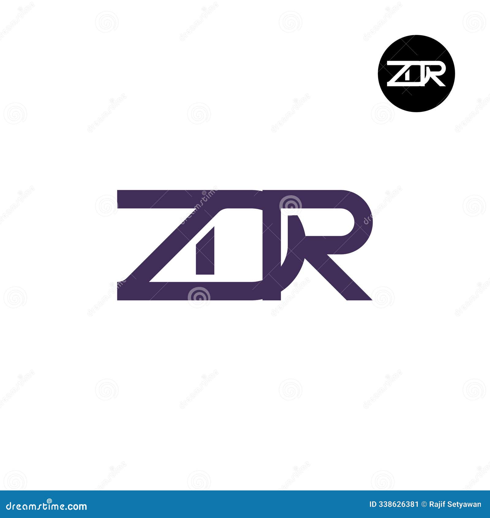 zdr logo letter monogram 