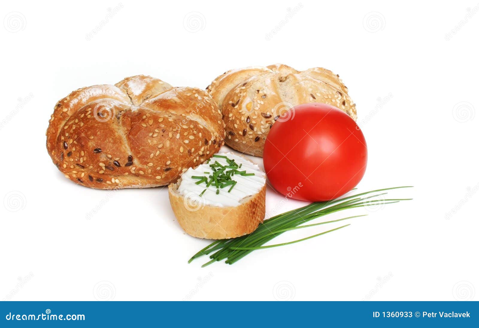 Chleb serowy pomidor zdrowe śniadanie