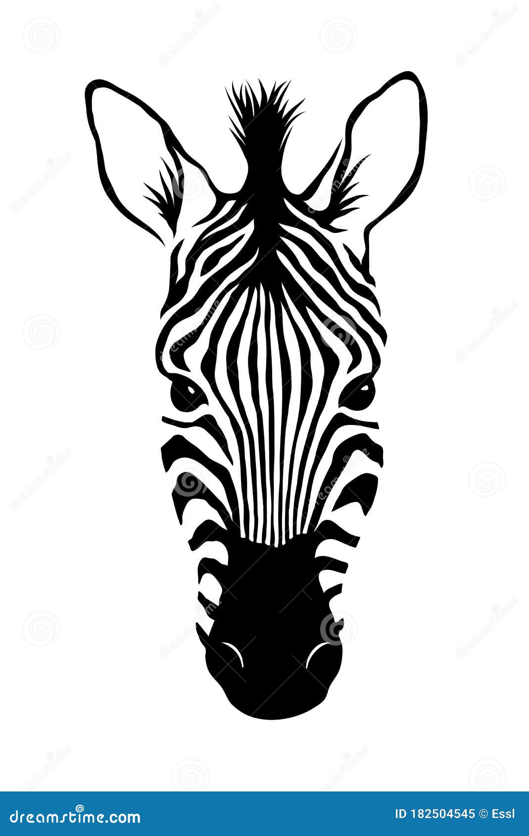 Zebra Clipart Face