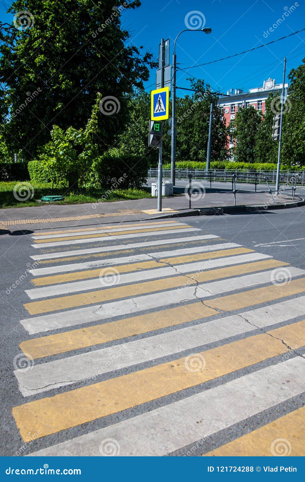 Zebra pedestrian crossing stock photo. Image of mark - 121724288