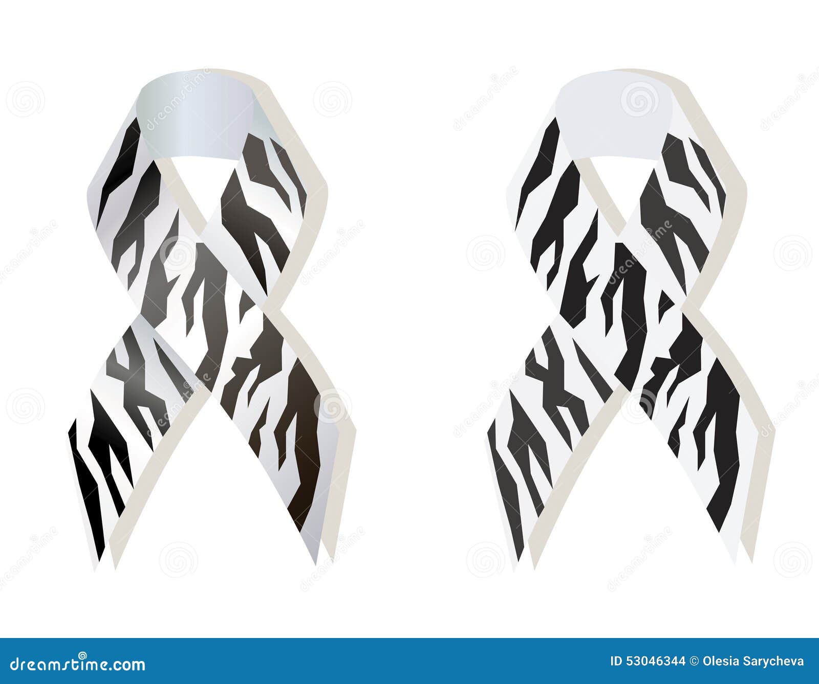 zebra - print ribbon awareness