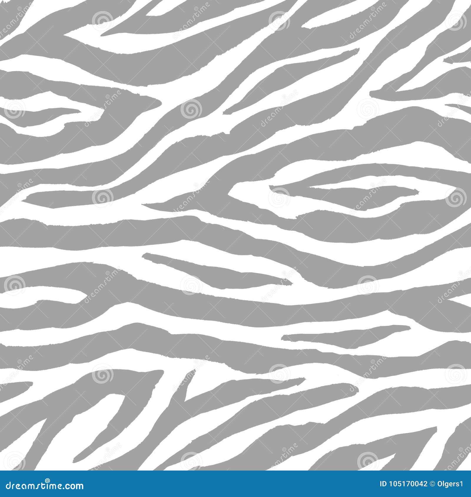 Zebra Striped Seamless Background Stock Illustration Illustration of