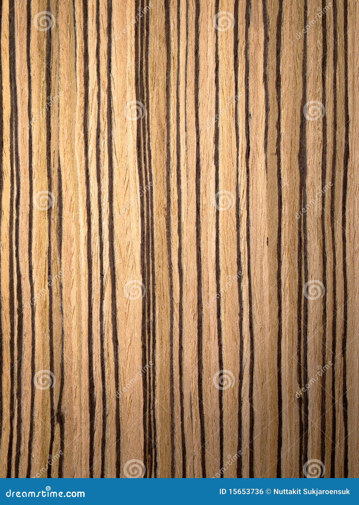 Zebrano Wood texture stock photo. Image of industry, background 15653736