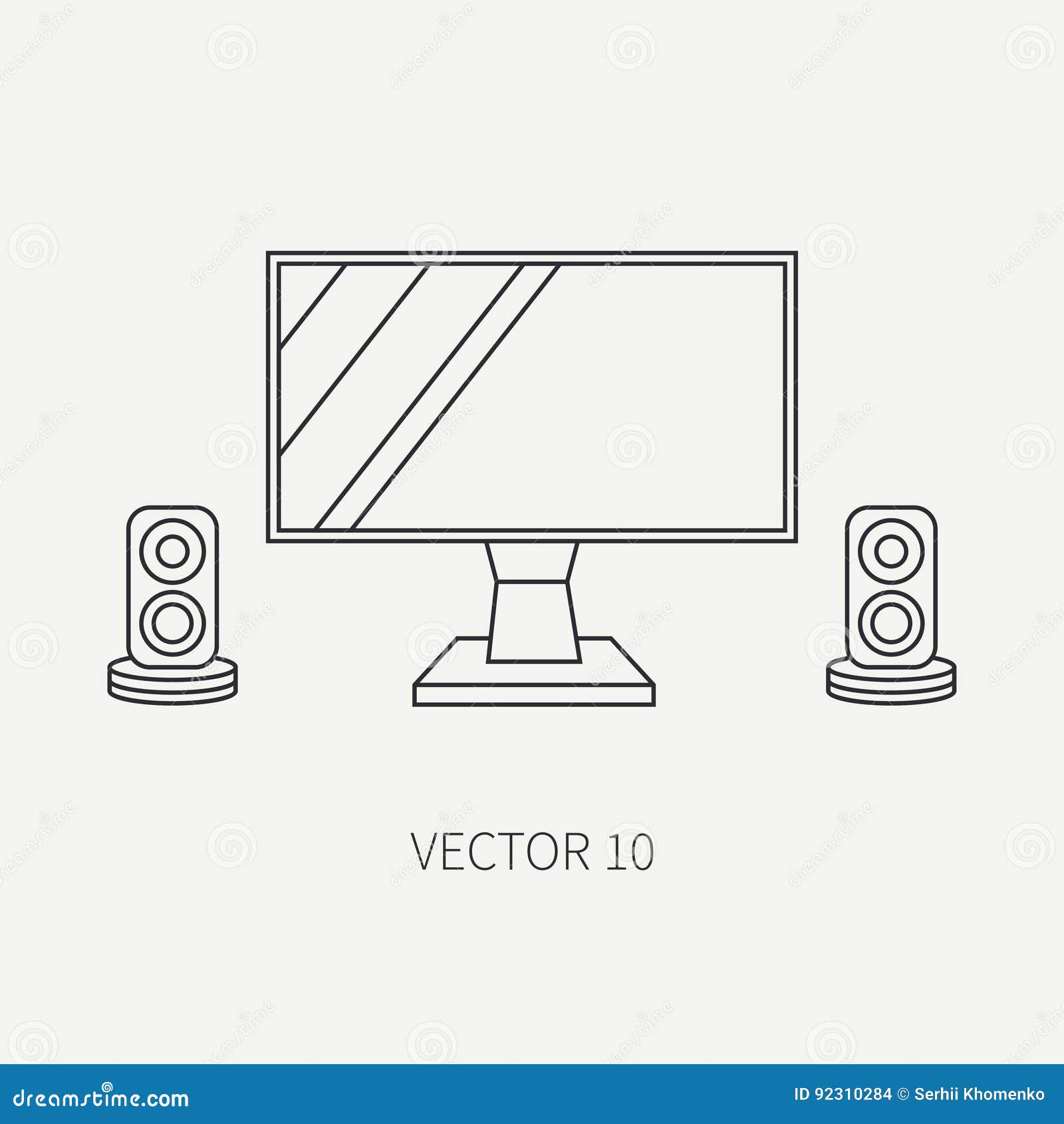 Zeichnen Sie Flachen Vektorcomputer Teilikone Lcd Monitor Uberlagert Einfach Zu Bearbeiten Digital Spiel Und Geschaftslokal Pc Vektor Abbildung Illustration Von Uberlagert Flachen