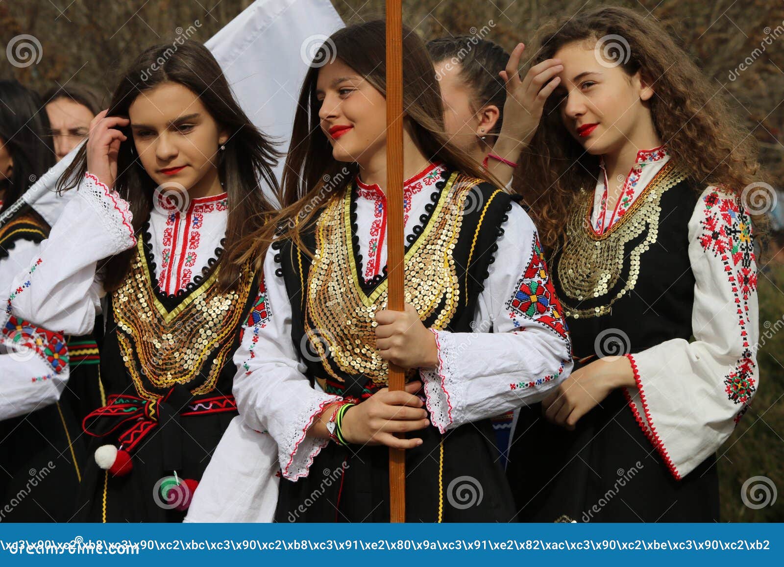 People in Traditional Authentic Folklore Costume Editorial Photo ...