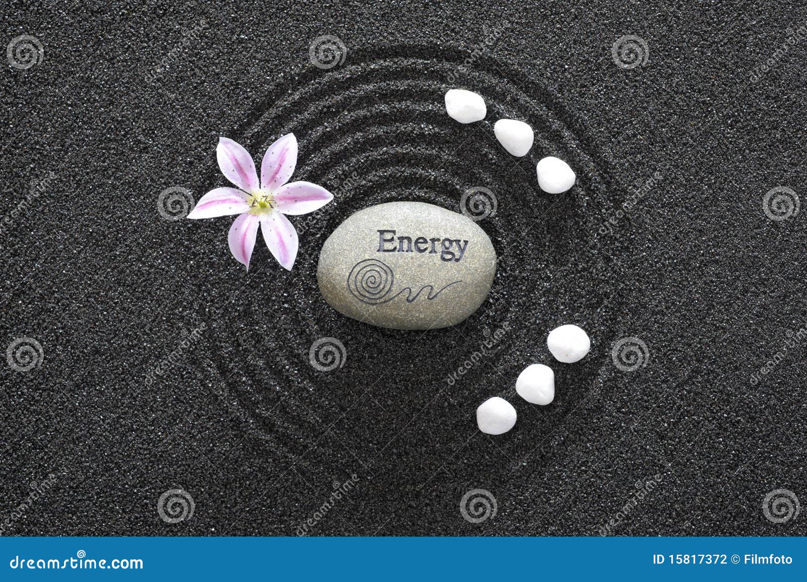 Zen garden of energy stock photo. Image of asian, concentration 15817372