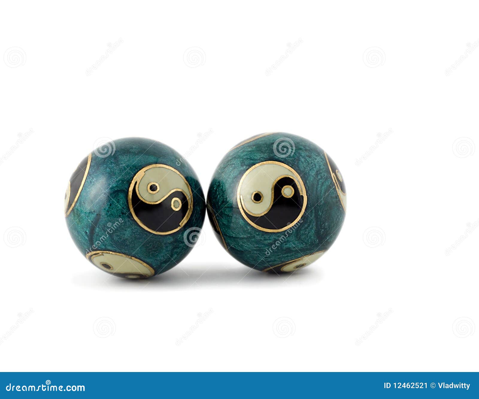 Zenlike chinese balls stock image. Image of like, karma 12462521
