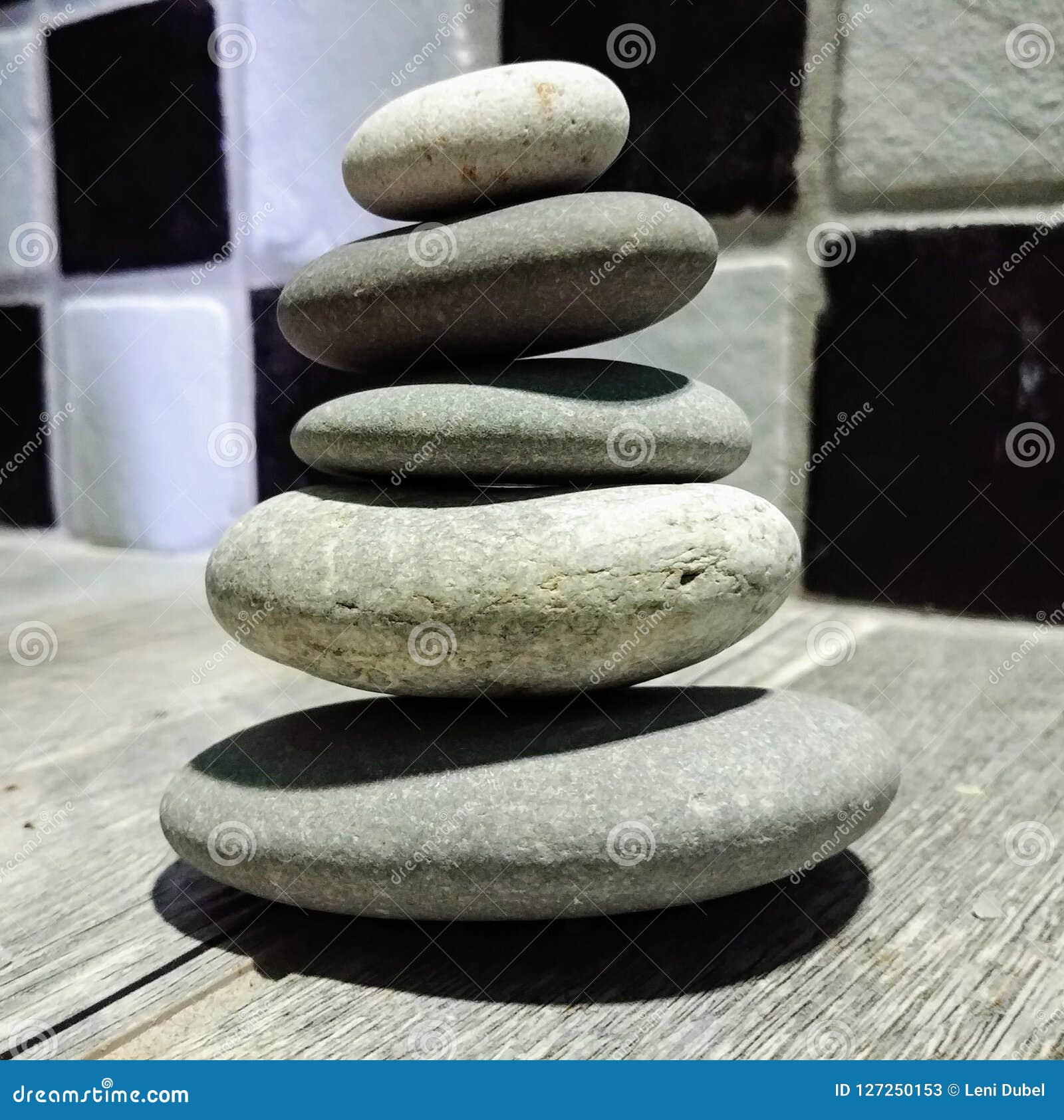 Zen Stone Stack stock image. Image of stack, stones 127250153