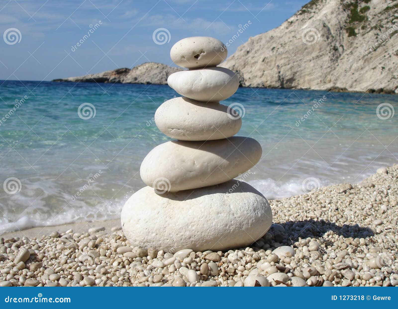 Zen Style Stones stock photo. Image of rough, cairn, balance 1273218
