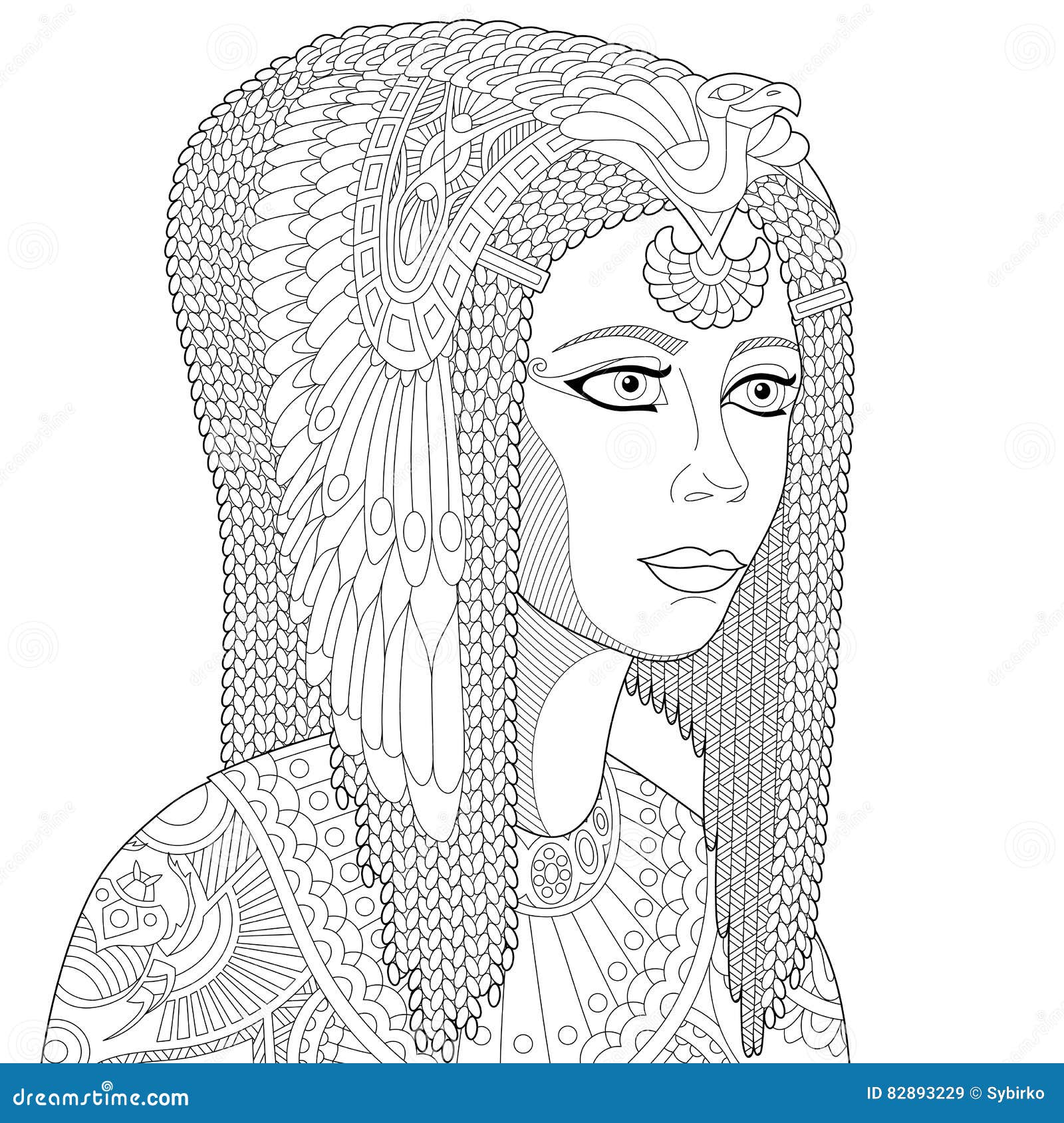 Nefertiti Egyptian Queen on Papyrus Spiral Notebook by Jovemini J  Fine  Art America