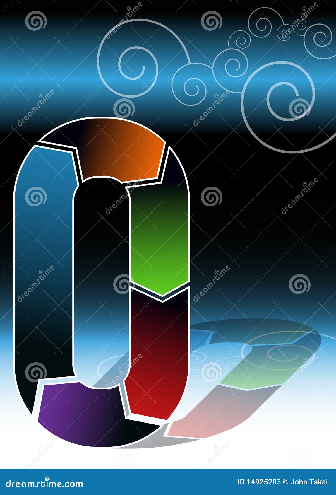 Zero Chart stock vector. Illustration of vector, purple 14925203