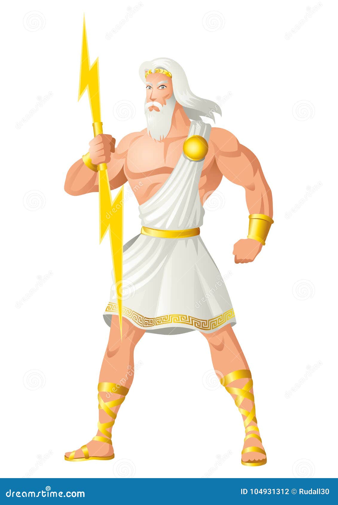 zeus the father of gods and men