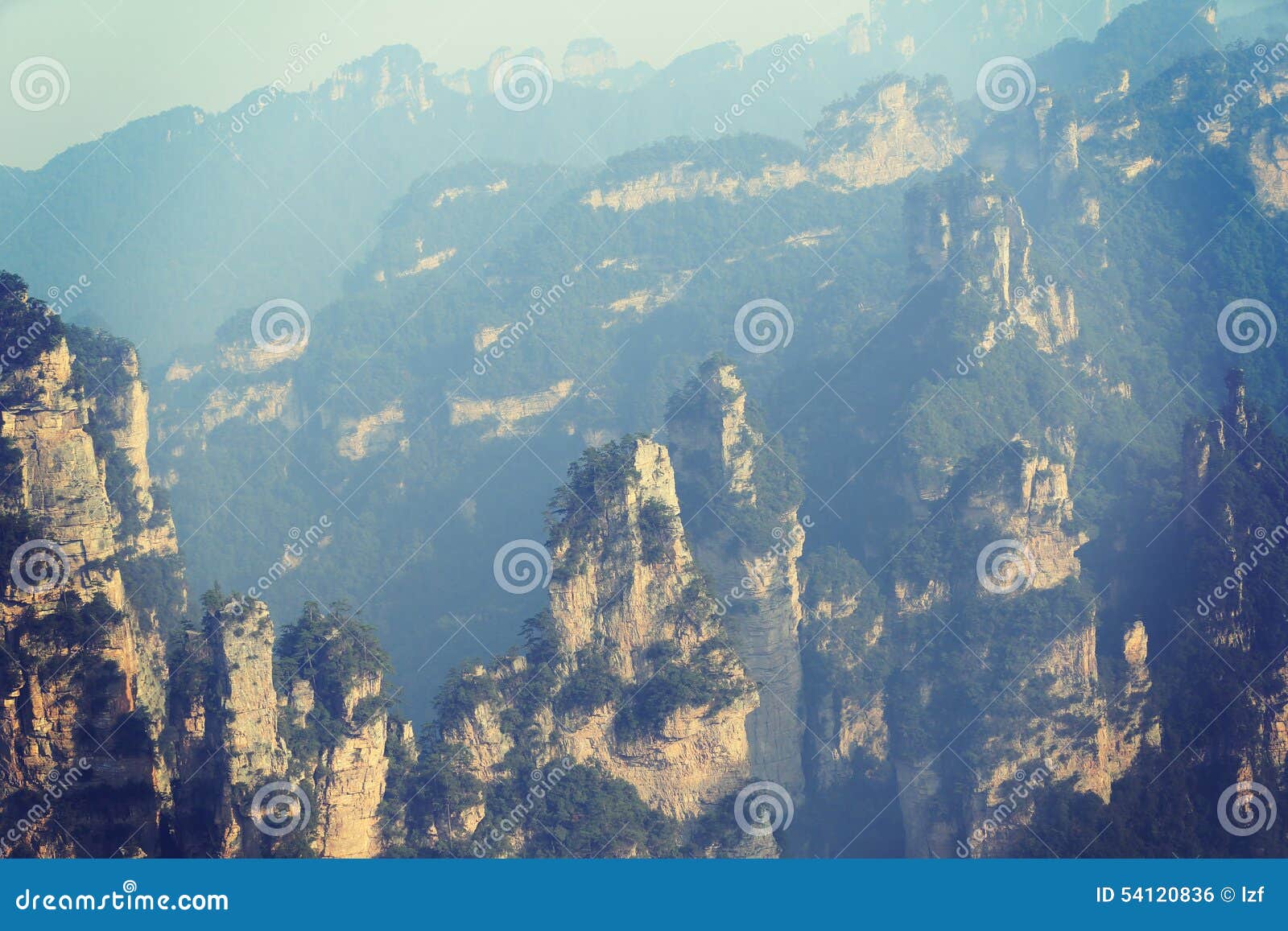 Zhangjiajie national forest park,china