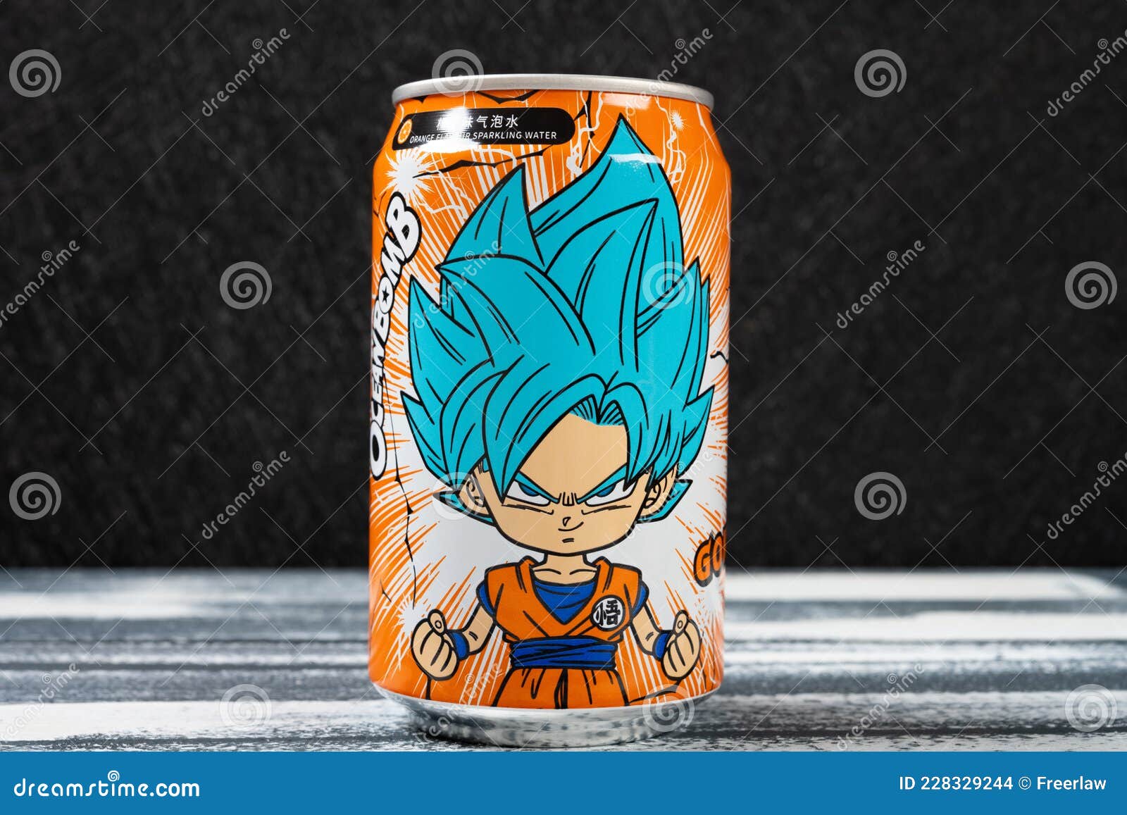 Buy Ocean Bomb Dragon Ball Z Soda, Goku Black Peach Flavor