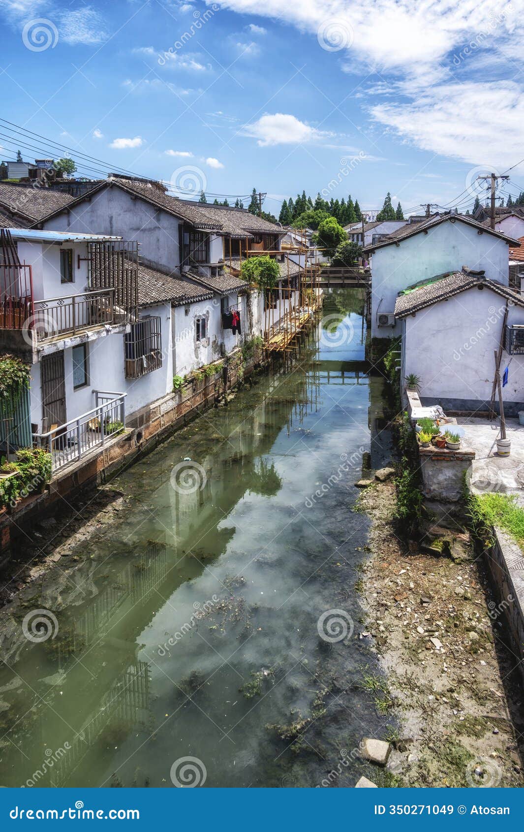 zhujiajiao ancient town, shanghai, china