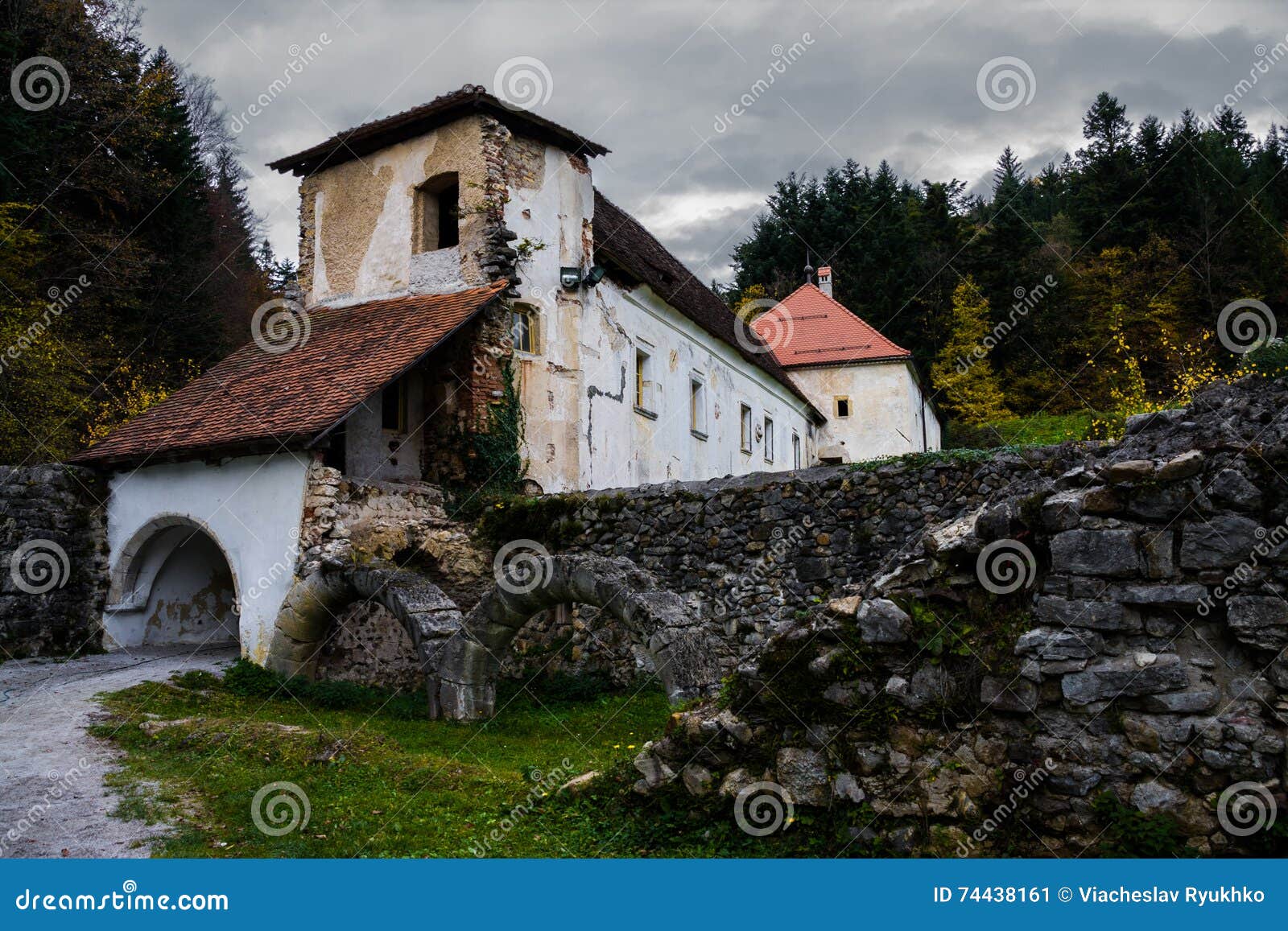 zicka kartuzija (zice charterhouse) carthusian monastery .sloven