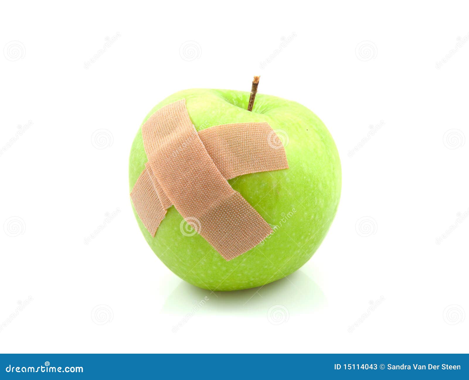 Zieke Groene Met Stock Afbeelding Image of appelen, zuster: 15114043