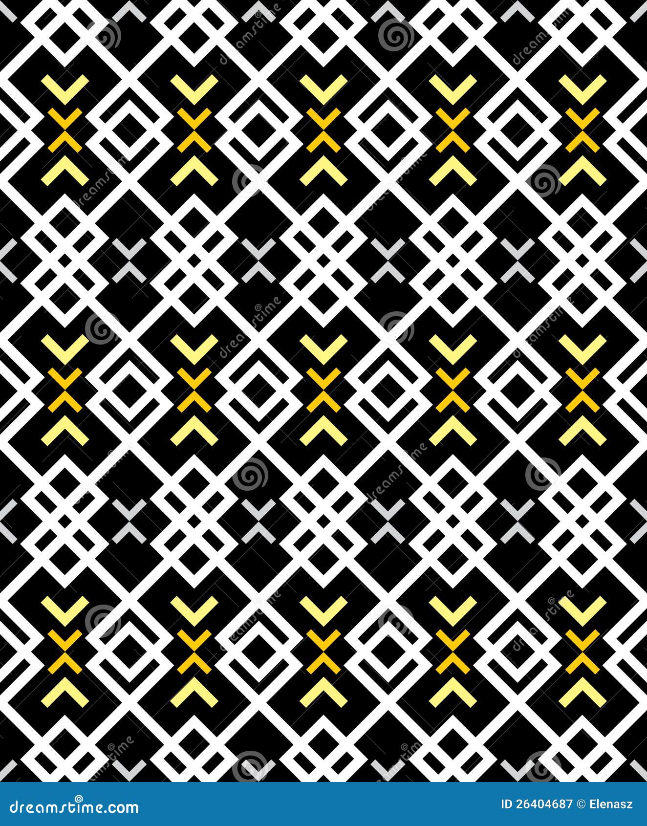 Zig Zag Pattern in Black and White Stock Vector Illustration of curve