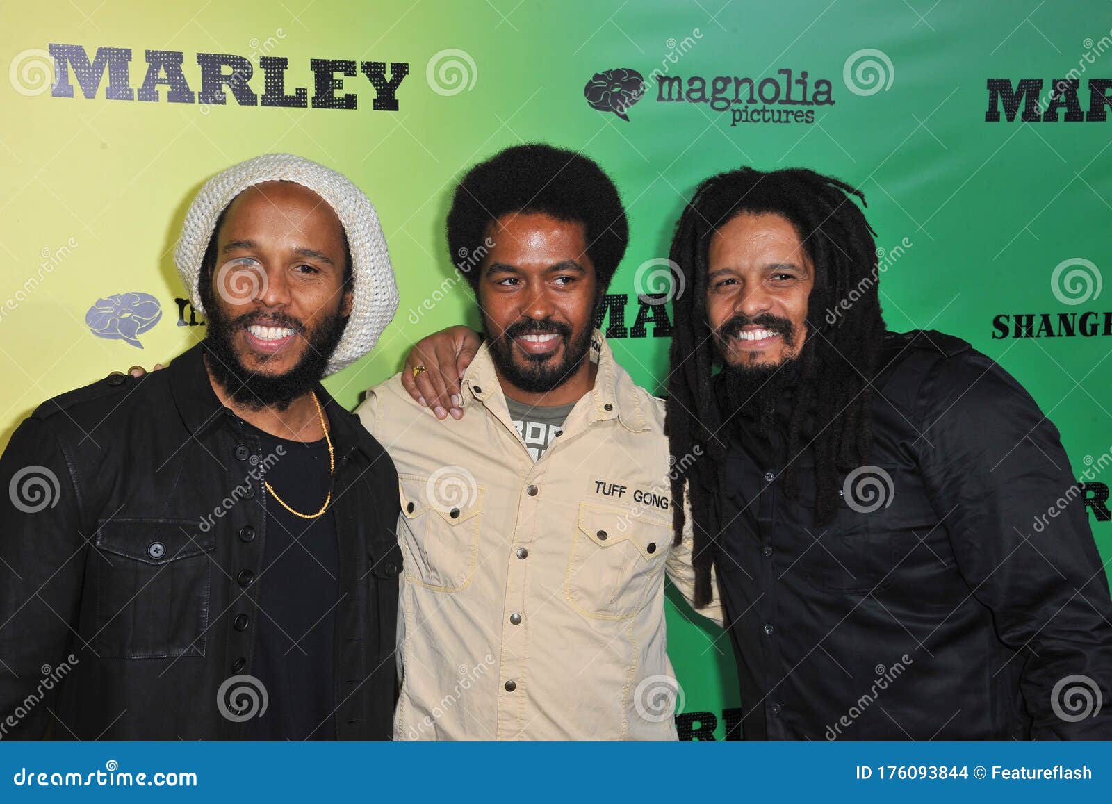 Ziggy Marley & Robbie Marley & Rohan Marley Editorial Stock Image