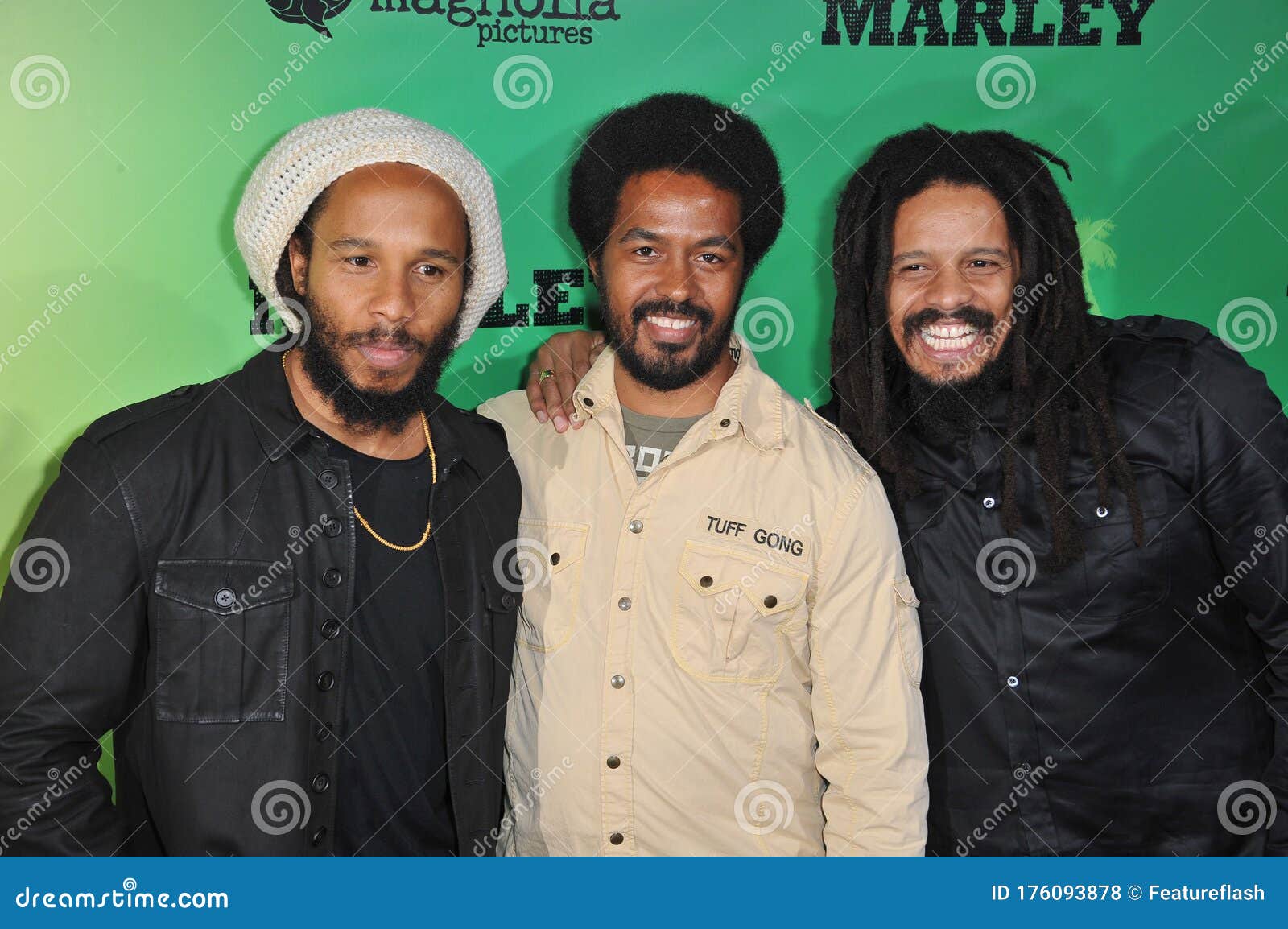 Ziggy Marley & Robbie Marley & Rohan Marley Editorial Image