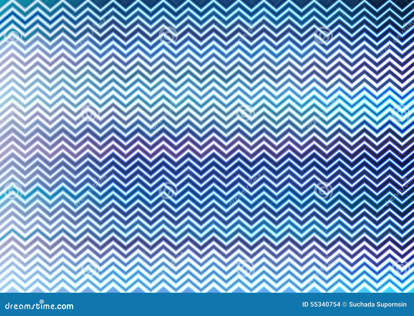 Zigzag Blue Pattern Wallpaper Stock Illustration Illustration of