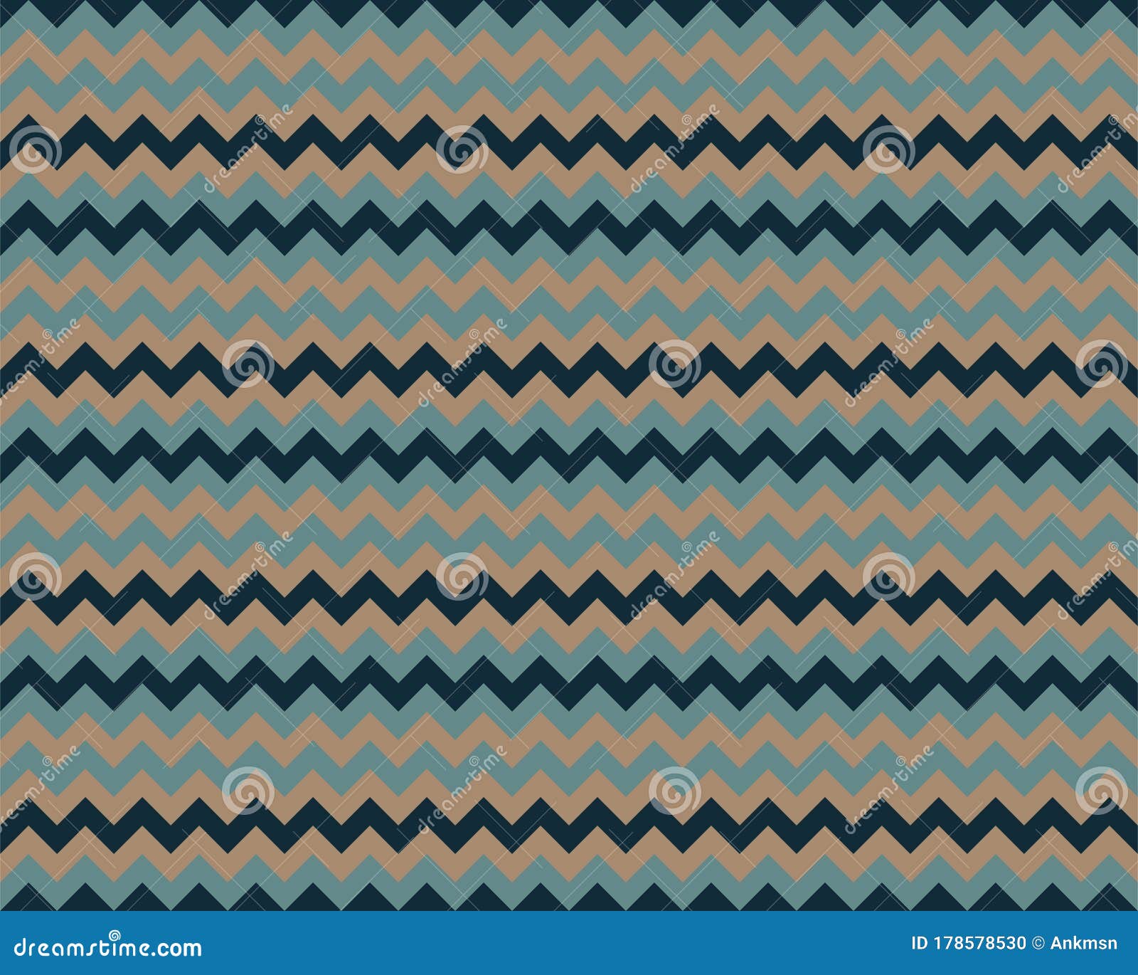 Zigzag Pattern Seamless Zig  Zag  Background Color  Vector 