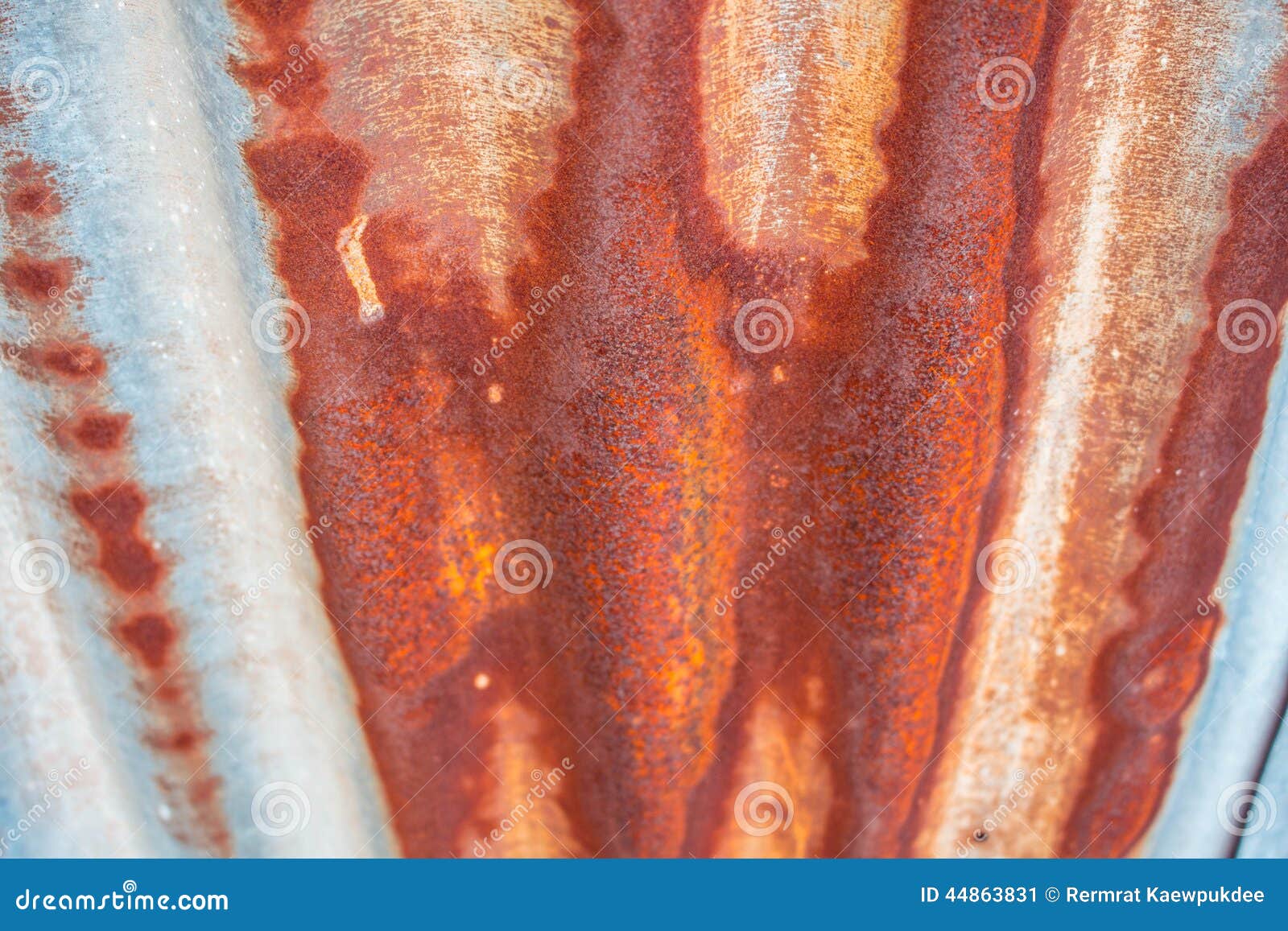 Zinc corrode stock image. Image of plate, orange, industrial 44863831