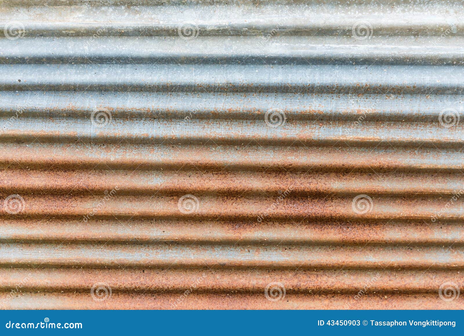 Zinc plate orange rust stock image. Image of rusty, corrugated 43450903