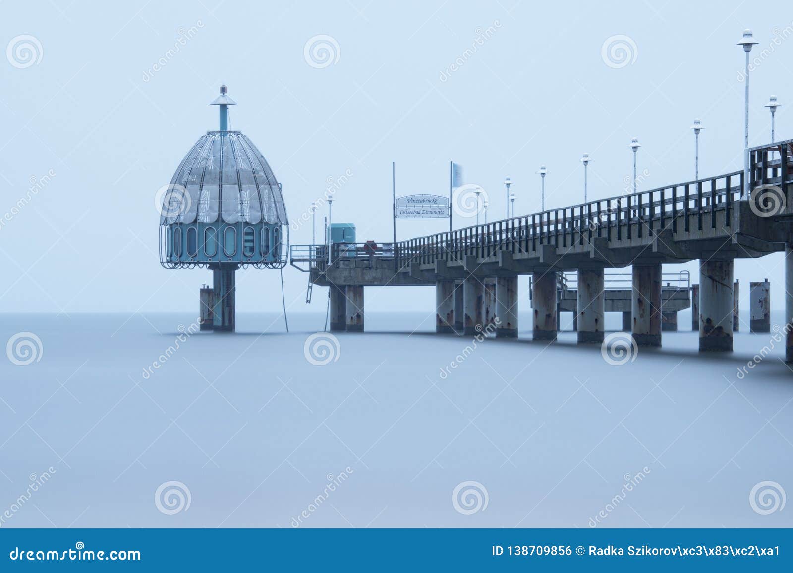 zinnowitz sea bridge
