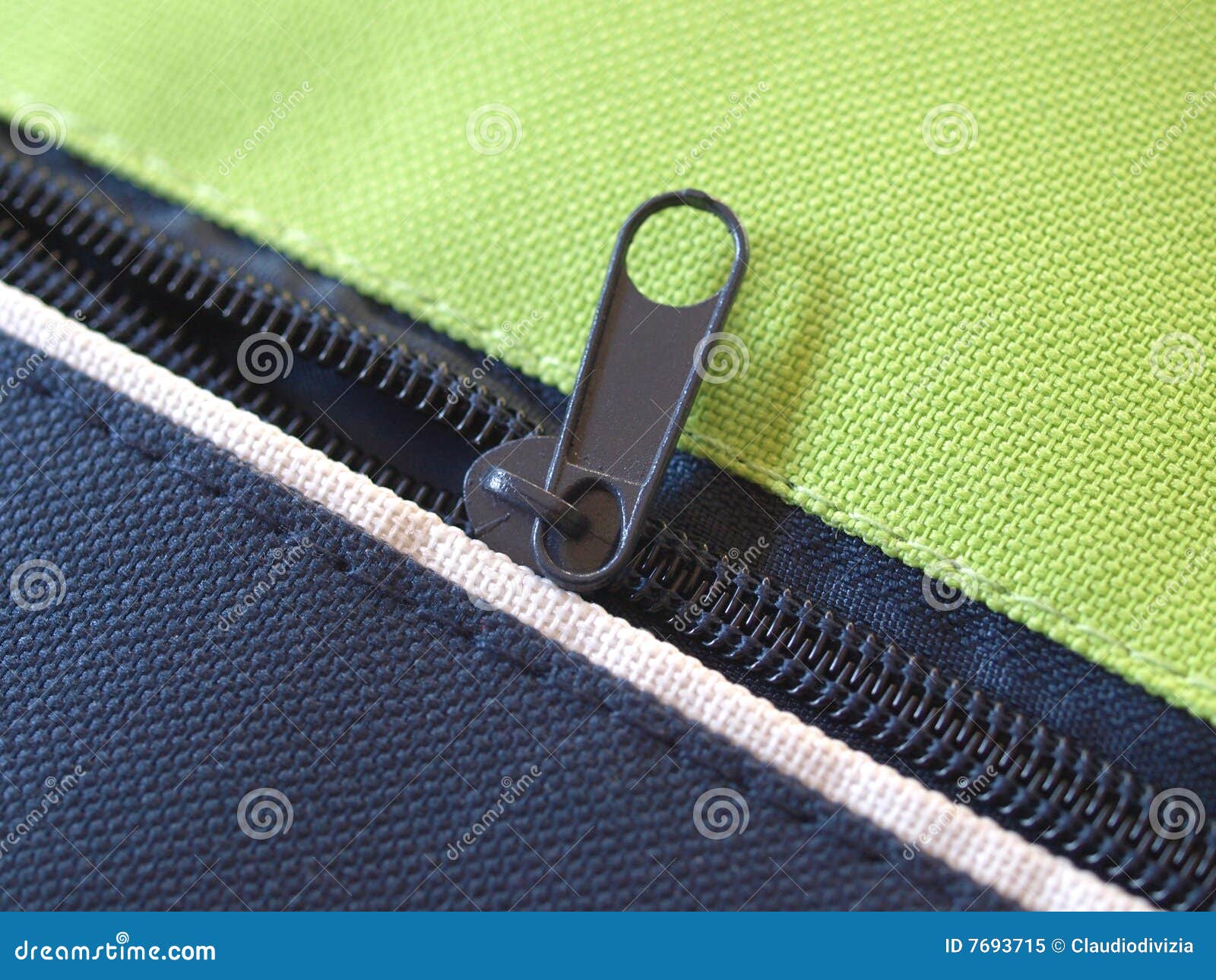 Zip stock image. Image of jeans, sport, fastener, fabric 7693715