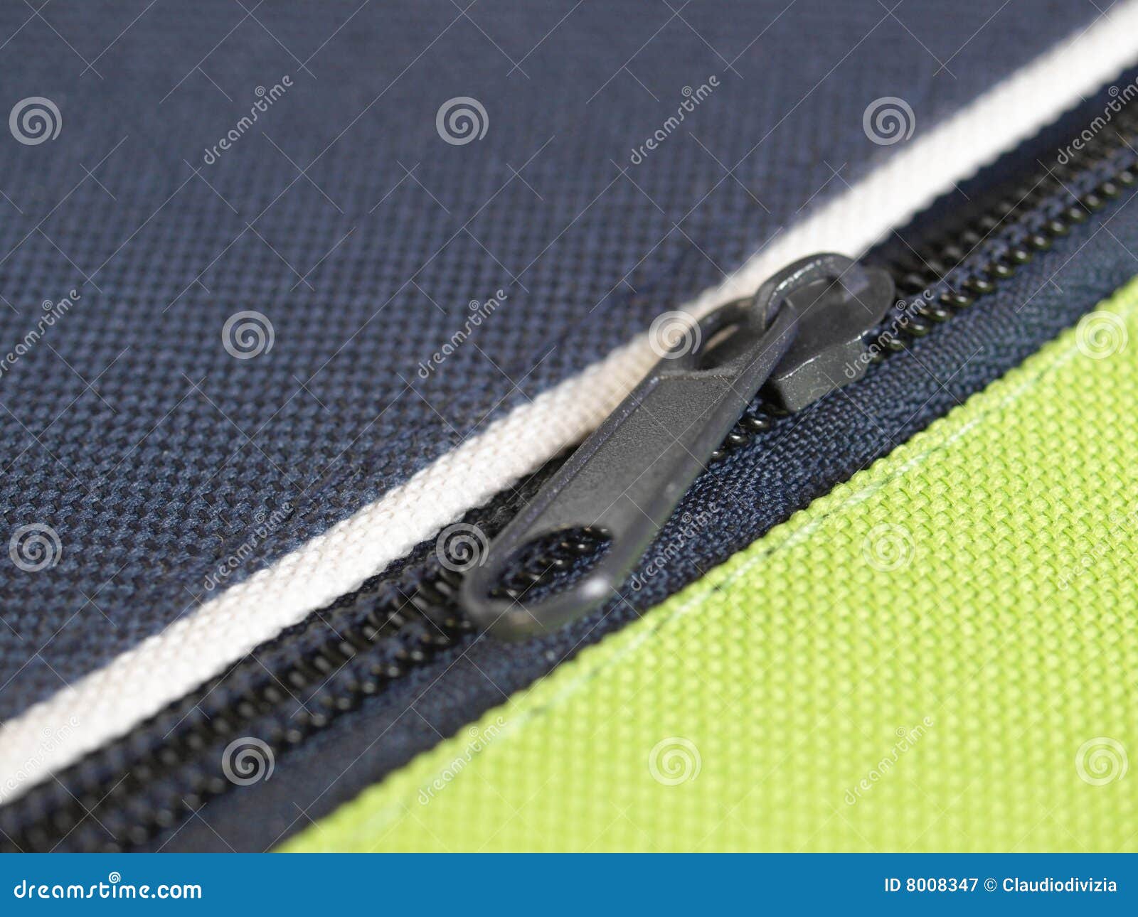 Zip stock image. Image of jackets, join, fastener, luggage 8008347