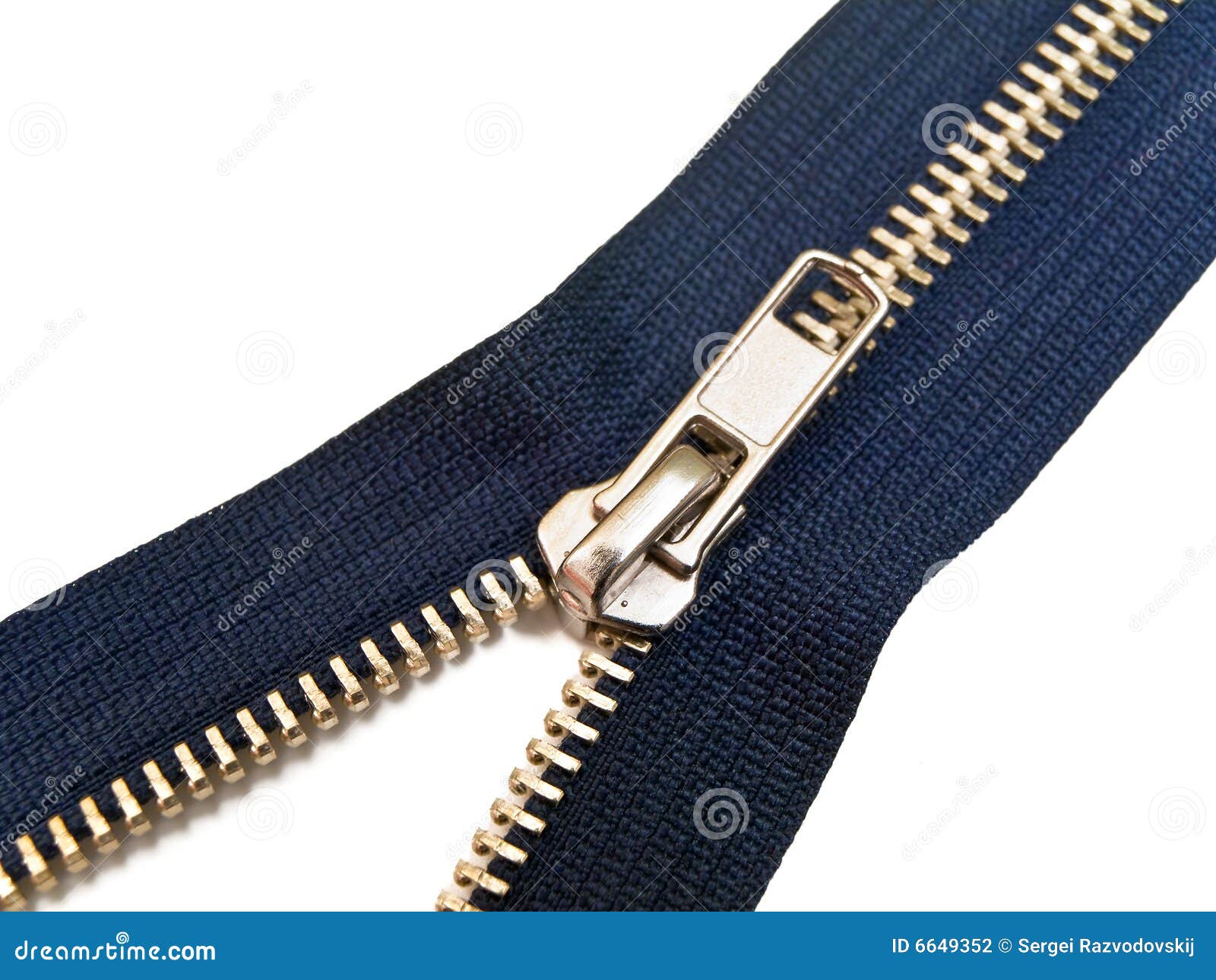 Zipfastener stock photo. Image of union, unlocking, zipper 6649352