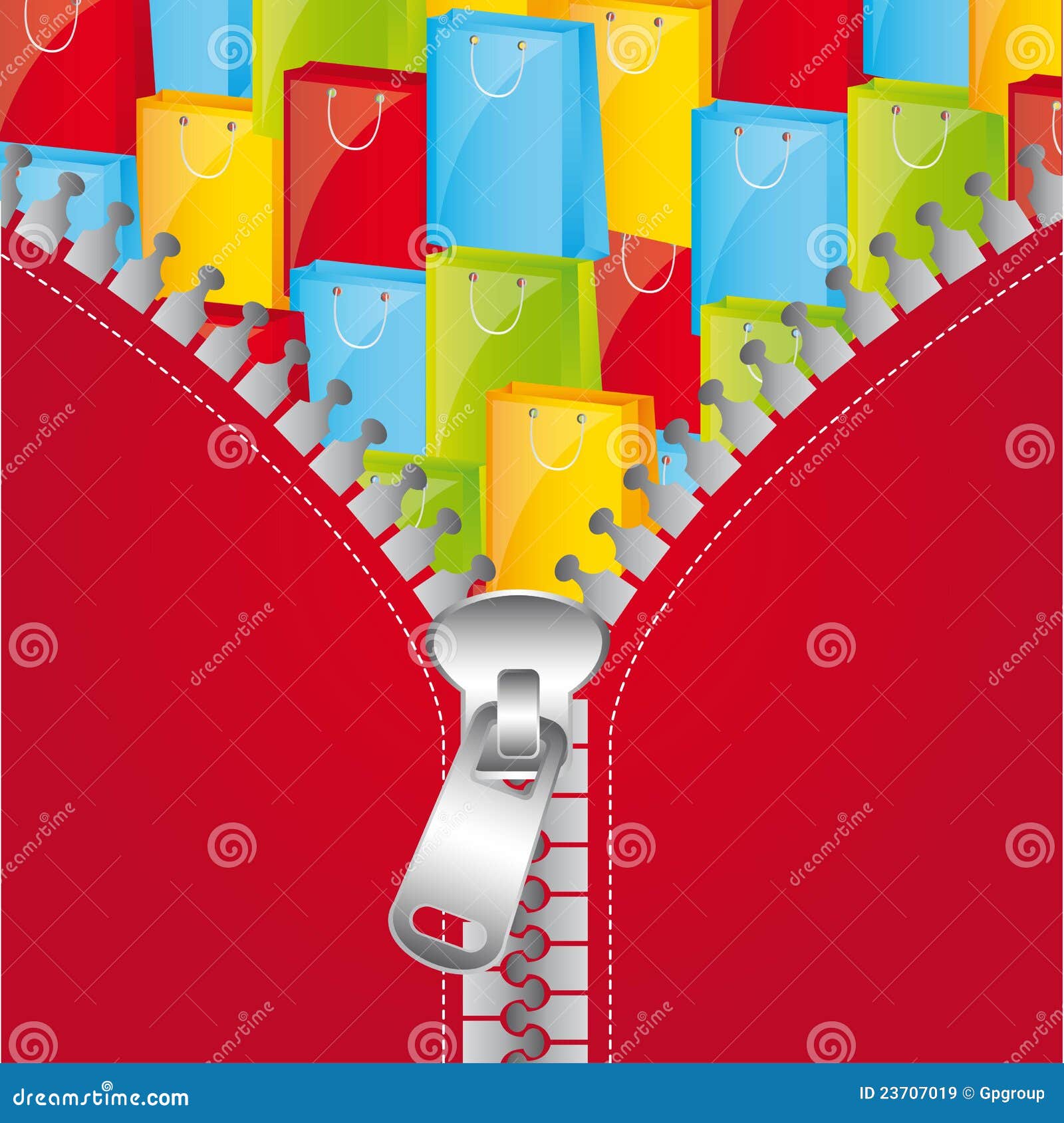 Zip vector stock vector. Illustration of promotion, price 23707019